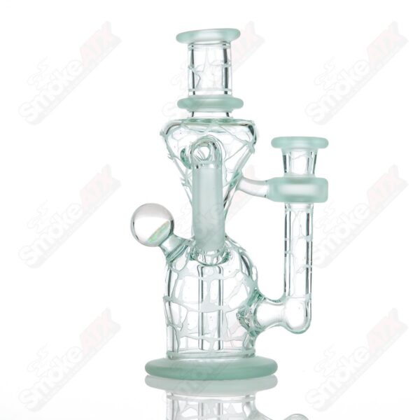 Shop Tonic Single Color Double Up Rig Rooster Glass in australian
