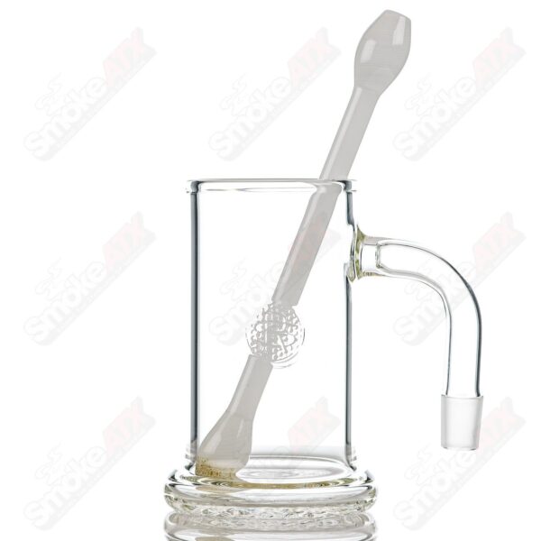 Shop Clear Bangin Mug w/ Q-Tip Straw Surf Rat Glass in australian