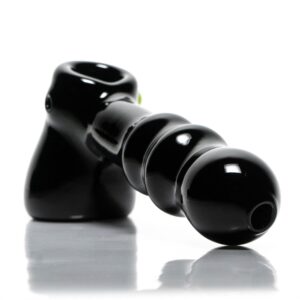 Shop Shooters - Dimple Grip Hammer Bubbler - Black & Milky Green in australian