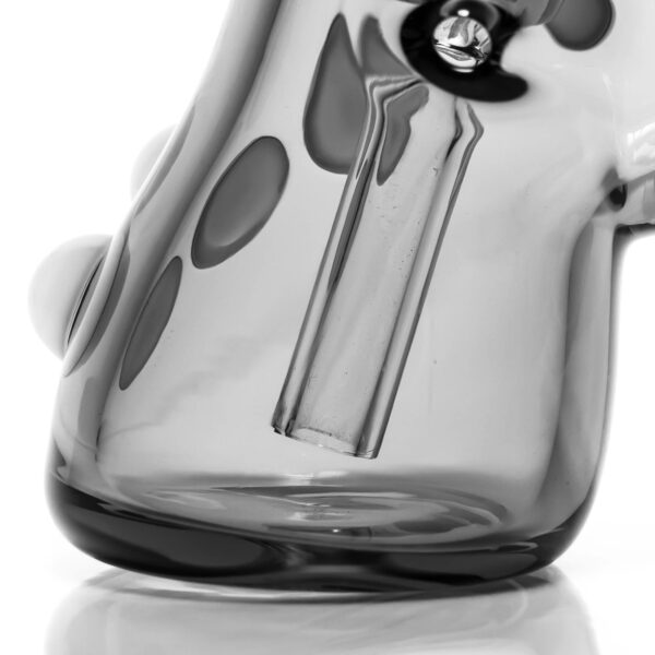 Shop Shooters - Dimple Grip Hammer Bubbler - White & Green in australian