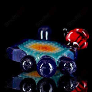 Shop #2 Small Color Honeycomb Drip Pendant by Joe P Glass in australian