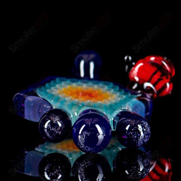 Shop #2 Small Color Honeycomb Drip Pendant by Joe P Glass in australian