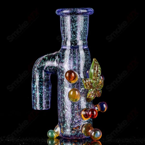 Shop Purple Dichro Ash Catcher (UV Leaf) Mr. Gray in australian
