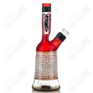 Shop Doodle Reef Thumpie Tube w Bubble Cap by Gk Melts x Good For Now Guy Collab in australian