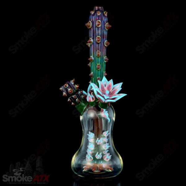 Shop Flower Terrarium (Mixed Color #14 w/ UV Accents) Unparalleled Glass in australian