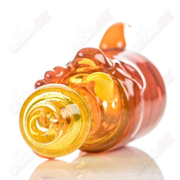 Shop Orange Skull Hitter w UV Accents Ghost Glass in australian