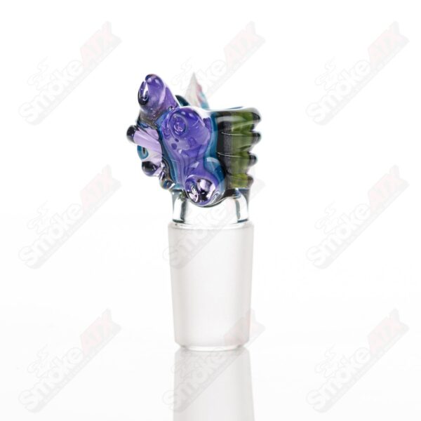 Shop 19mm UV Slide 3 Hole (Purple Rain/Atomic Stardust/Green/Purple/Blue/Linework Tubing) SALT in australian
