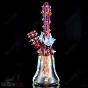 Shop Root Perc Terrarium (Red #16 w UV Accents) Unparalleled Glass in australian