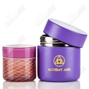 Shop Reticello Glass Stash Jar Dosa in australian
