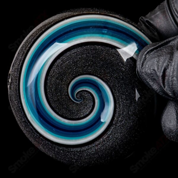 Shop Blue Patchwork Mini Beaker Set by Dale Sommers Glass in australian