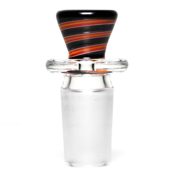 Shop Aaron Vigil - Worked Martini Slide - 18mm - Fire & Black in australian
