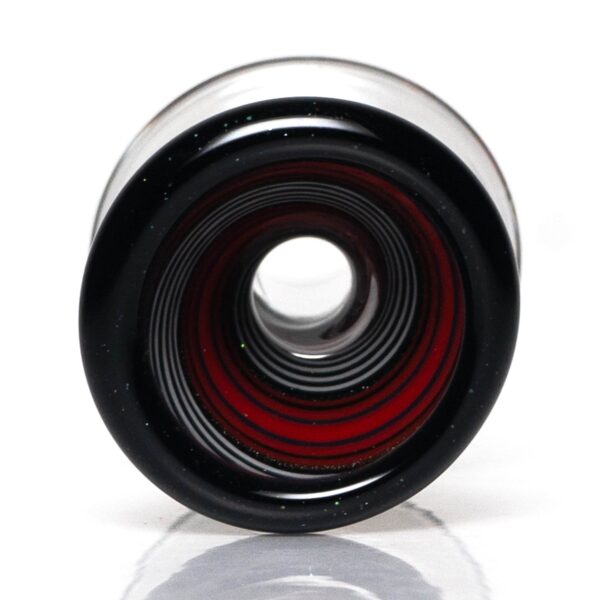 Shop Aaron Vigil - Worked Martini Slide - 14mm - Red & Black w/ Jailhouse #1 in australian