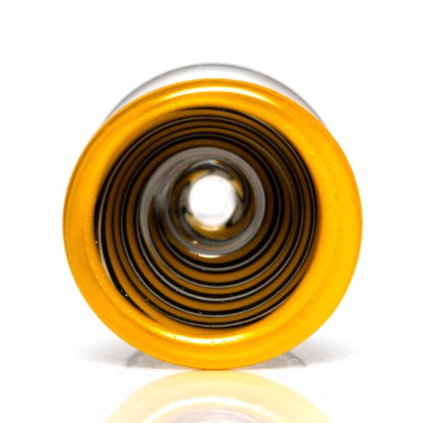 Shop Aaron Vigil - Worked Martini Slide - 18mm - Yellow Crayon & Jailhouse in australian