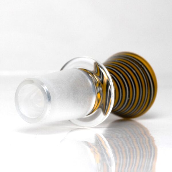 Shop Aaron Vigil - Worked Martini Slide - 18mm - Yellow Crayon & Jailhouse in australian