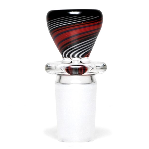 Shop Aaron Vigil - Worked Martini Slide - 18mm - Red & Black w/ Jailhouse #1 in australian
