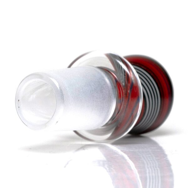 Shop Aaron Vigil - Worked Martini Slide - 18mm - Red & Black w/ Jailhouse #1 in australian