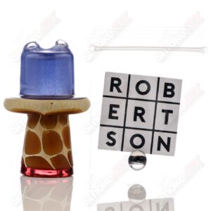 Shop Blue Giraffe Spinner Cap w Pearl Robertson Glass in australian