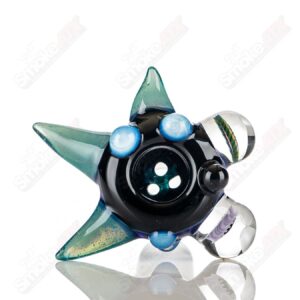 Shop #5 19mm Full Color Worked Horn Milli Bowl JMass in australian