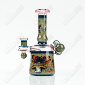 Shop Coiled Latticello Milli Rig Conversion Glass x Boehme #1 in australian