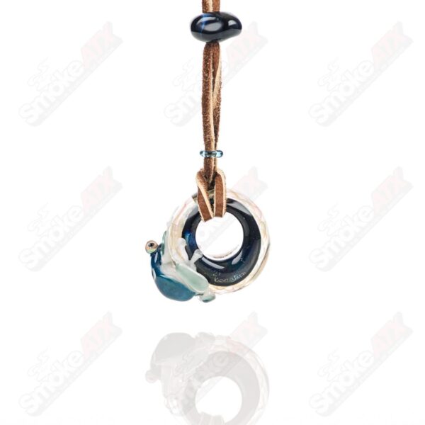 Shop #2 Hide and Seek Frog Pendant Kengtaro Glass in australian