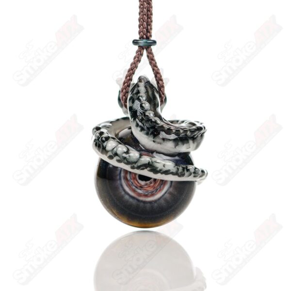 Shop Dragon Flower Pendant Kengtaro Glass in australian