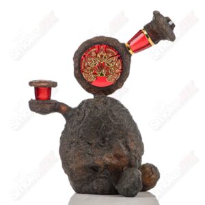 Shop 10mm Ancient Anubis Shrine Rig Green T Glass in australian