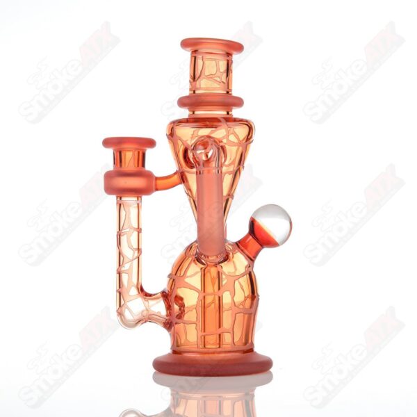 Shop Sun Stone Single Color Double Up Rig Rooster Glass in australian