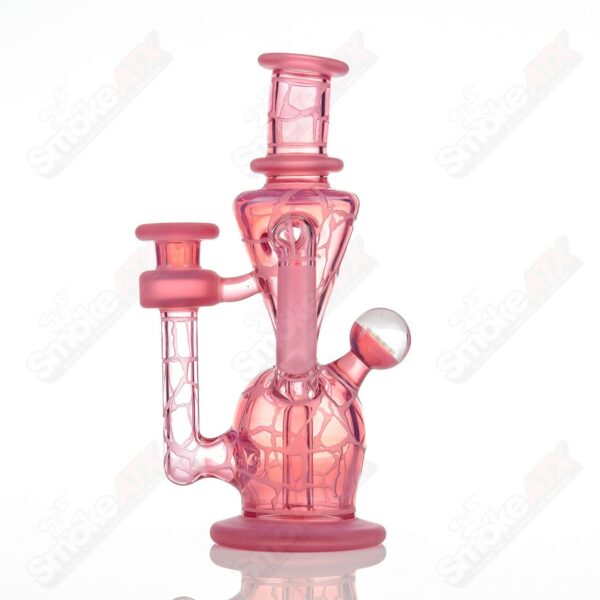Shop Telemagenta Single Color Double Up Rig Rooster Glass in australian