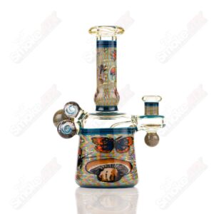 Shop Coiled Latticello Milli Rig Conversion Glass x Boehme #1 in australian