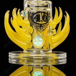 Shop Horned Rig (4.0 Lemondrop ) E.Ross x Freeek Glass in australian