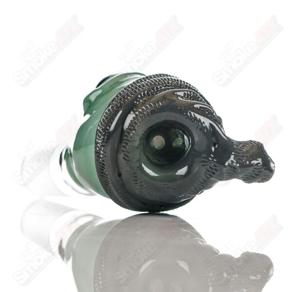 Shop 18mm Alien Bowl Slide Ghost Glass in australian