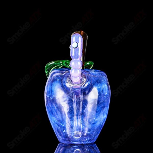 Shop Purple Apple Rig w/ Worm Dabber Pouch Glass in australian