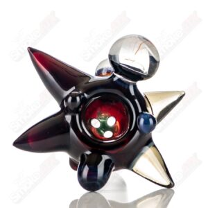 Shop #1 19mm Full Color Worked Horn Milli Bowl JMass in australian