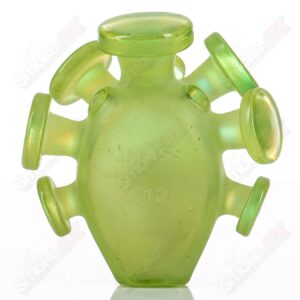 Shop Sunset Slyme W/ Dichroic Spray Face Pendant Josh Mazet x Jmass in australian
