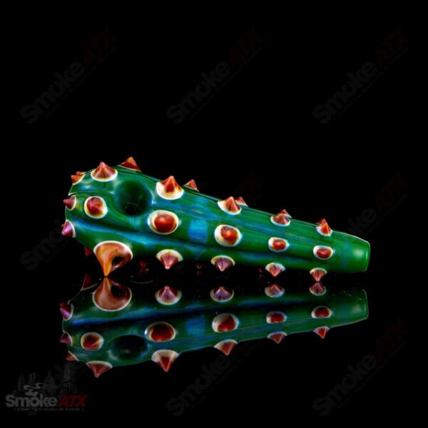 Shop Cactus Spoon (Green) Unparalleled Glass in australian