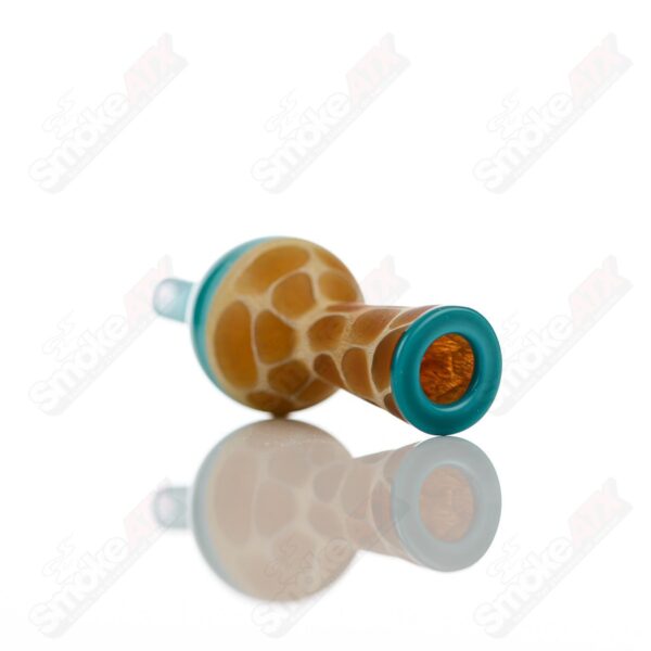 Shop Turqois Giraffe Print Bubble Cap Robertson Glass in australian