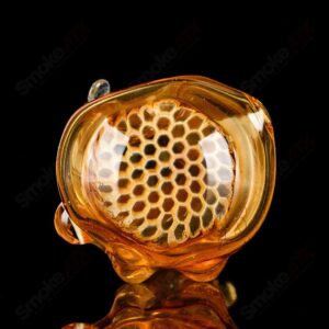 Shop Beehive Honeycomb Spoon Hand Pipe Joe P Glass in australian