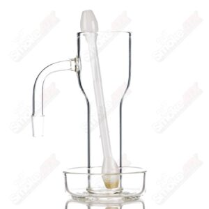 Shop Clear Slurpin Mug w/ Q-Tip Straw Surf Rat Glass in australian