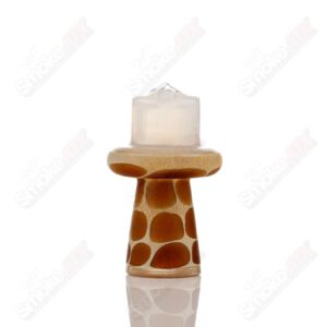 Shop White Giraffe Spinner Cap w Pearl Robertson Glass in australian