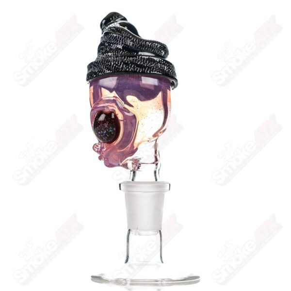 Shop 14mm Alien Bowl Slide Ghost Glass in australian