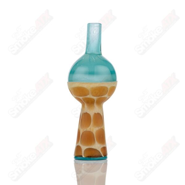 Shop Turqois Giraffe Print Bubble Cap Robertson Glass in australian