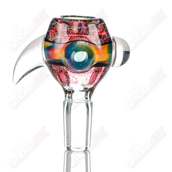 Shop #4 14mm Color Worked Slide Bowl Jeremy from Oregon in australian