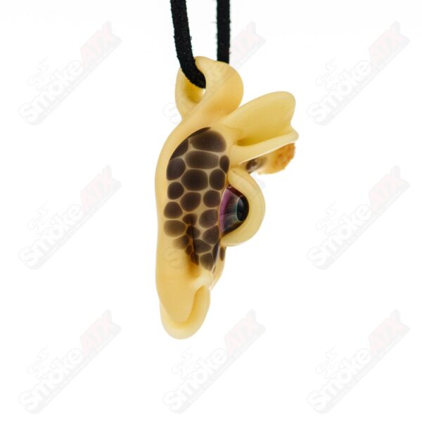Shop Giraffe Pendant Robertson Glass Butter and Charcoal in australian