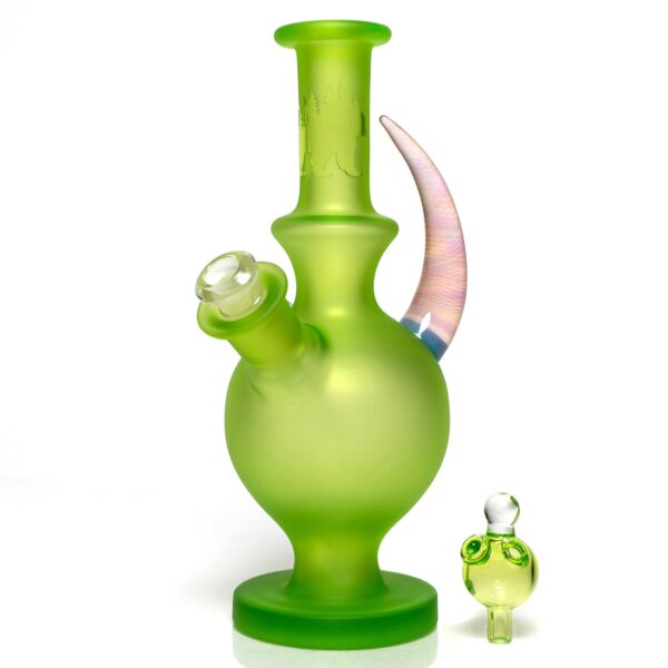 Shop Brando - 10mm Full Blasted Ball Rig - Lime Juice w/ Milky Blue - Cane Cluster Millie in australian