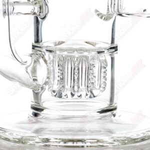 Shop Spinning Tiki Head Scientific Tube by Carsten Carlile & Dirty Rico Glass in australian