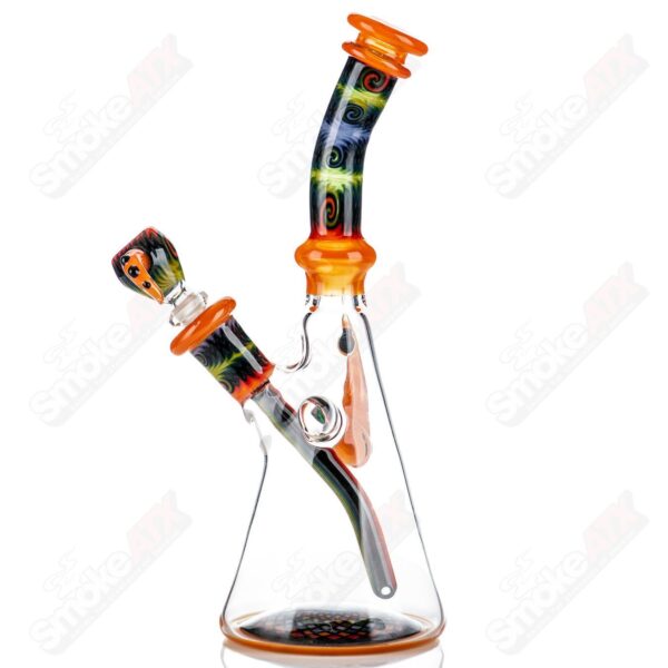 Shop Orange Wig Wag Tube w Slide by Devon Glass in australian