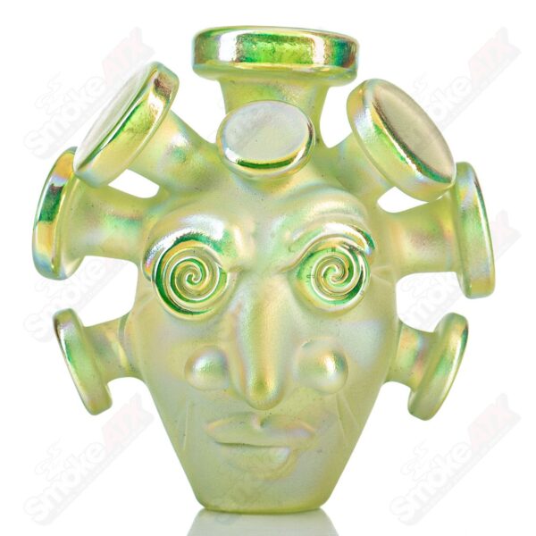 Shop Sunset Slyme W/ Dichroic Spray Face Pendant Josh Mazet x Jmass in australian