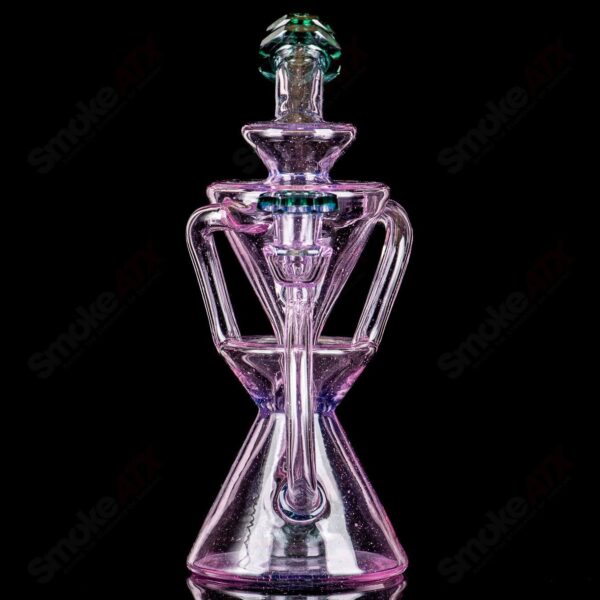 Shop #3 Faceted Two & Through Full-Size Recycler w/ Opal by Captn Chronic in australian