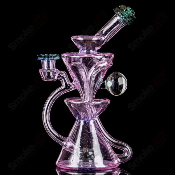 Shop #3 Faceted Two & Through Full-Size Recycler w/ Opal by Captn Chronic in australian