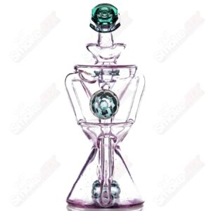 Shop #3 Faceted Two & Through Full-Size Recycler w/ Opal by Captn Chronic in australian